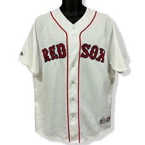 Majestic Boston Red Sox Mike Lowell Baseball Jersey